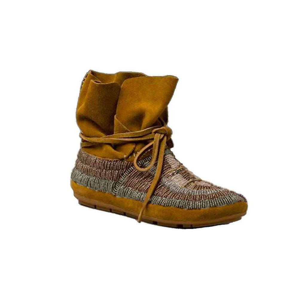 House of Harlow Beaded Moccasins